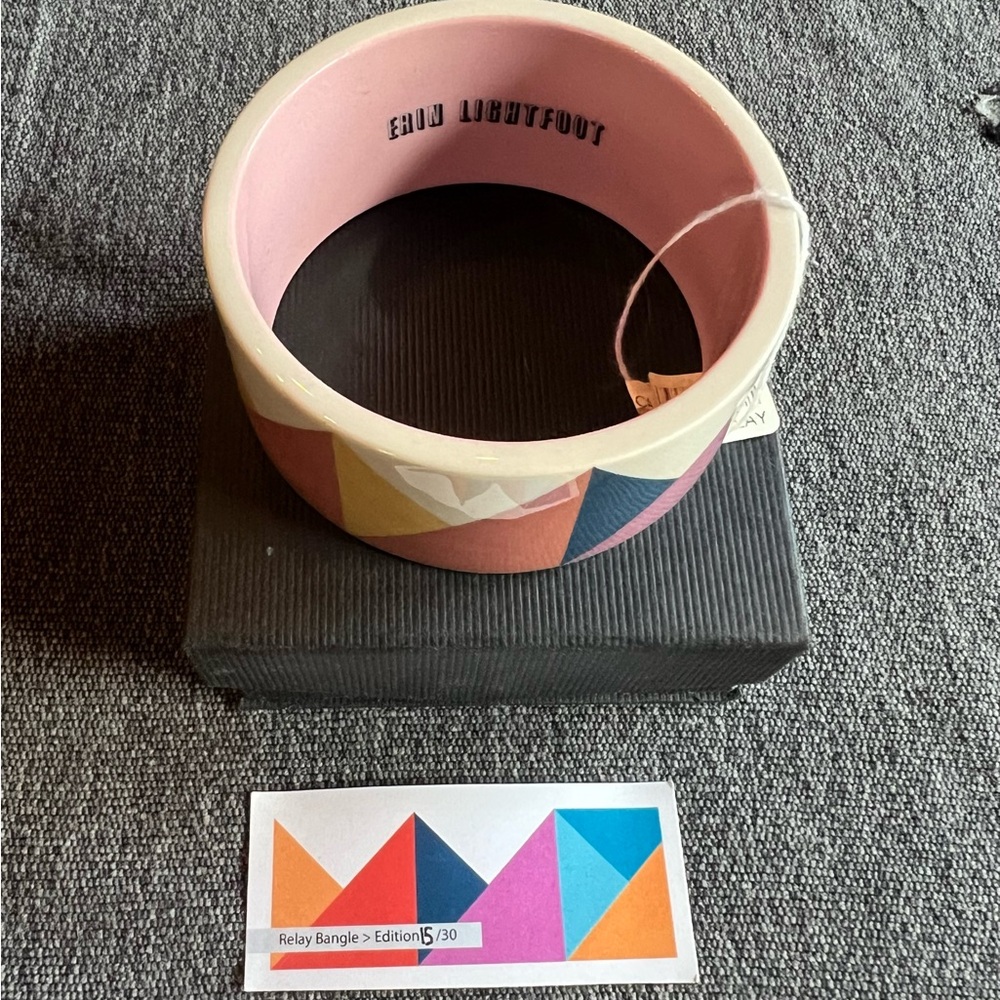 NWT Erin Lightfoot limited edition bangle bracelet